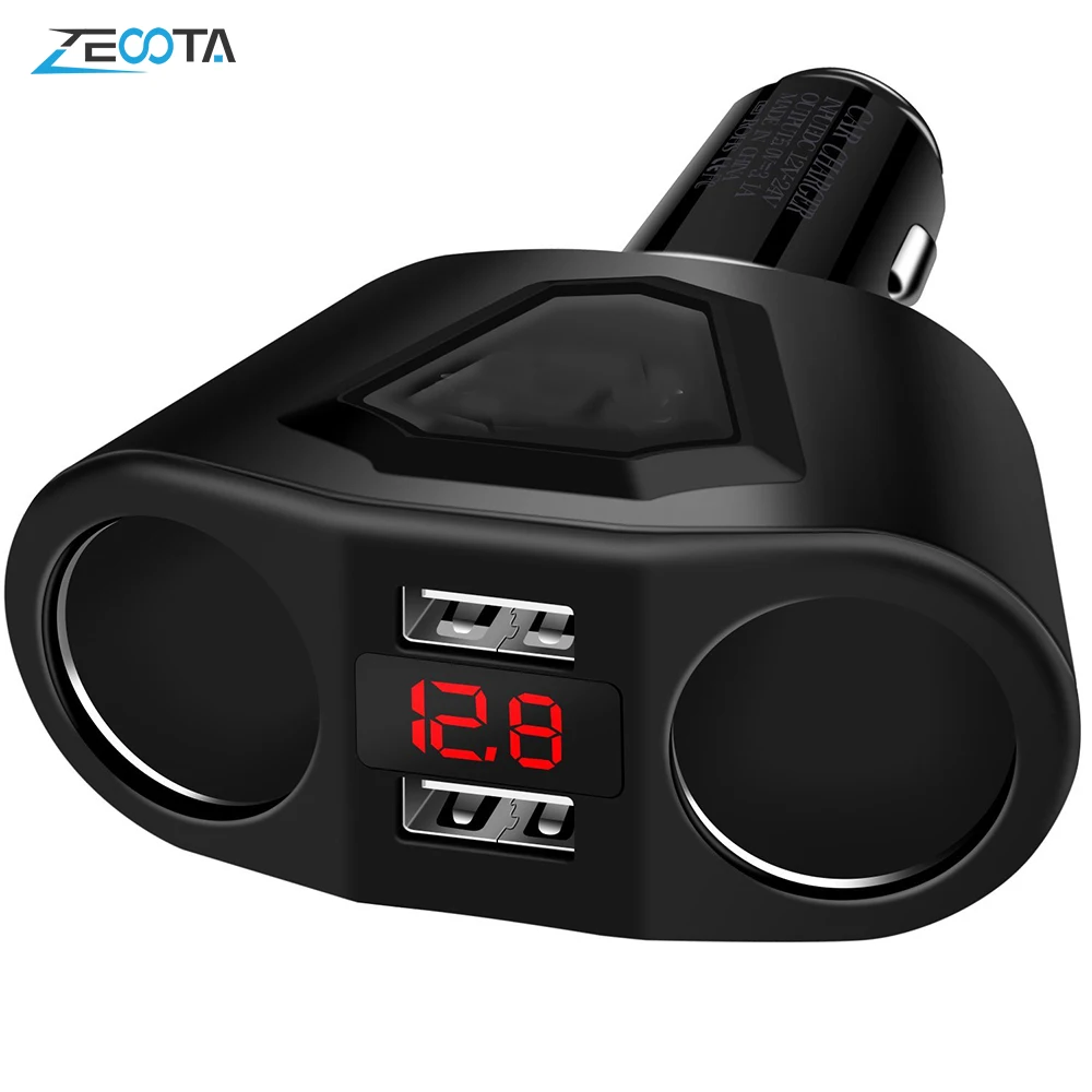 Автомобильное зарядное устройство телефонная станция с несколькими портами 12