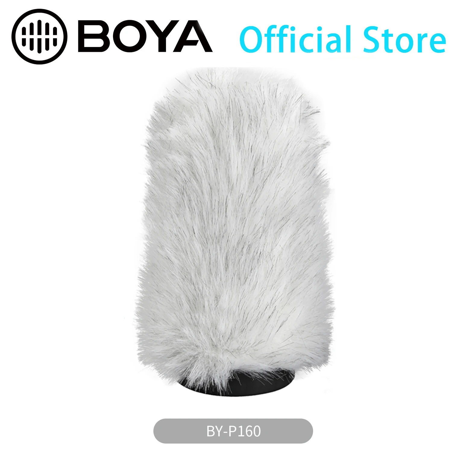 

BOYA BY-P160 Furry Outdoor Interview Windshield Muff for Shotgun Capacitor Microphones