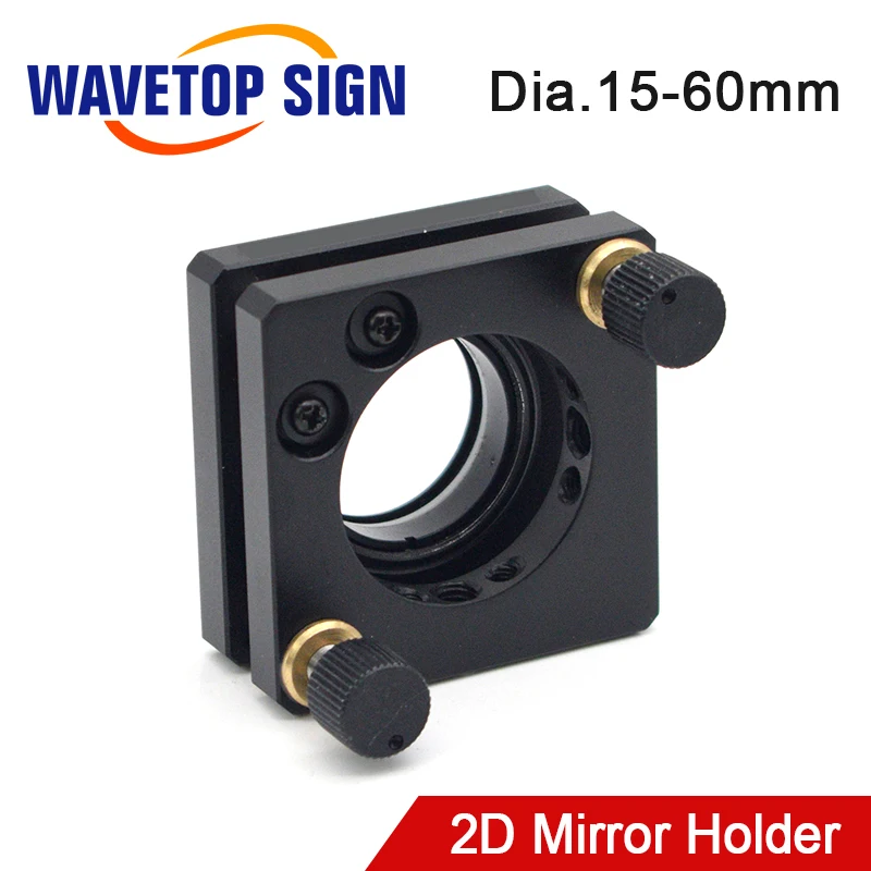 WaveTopSign Mirror Holder Dia.25mm Splitter Frame 2D Adjusting for Laser Cutting Machine