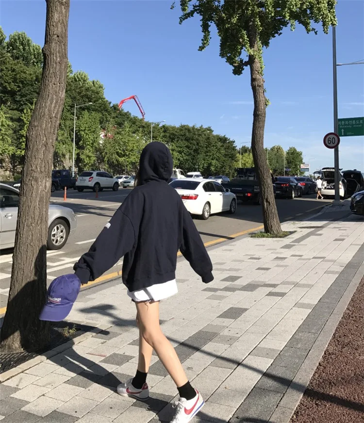 2 цвета осенние женские толстовки с капюшоном пуловер в готическом стиле одежда