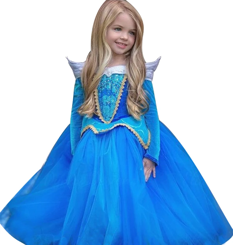 Princess Girl Dress Children Christmas Party Costume For Kids Girls Clothes Fantasy Ball Wear Up | Детская одежда и обувь