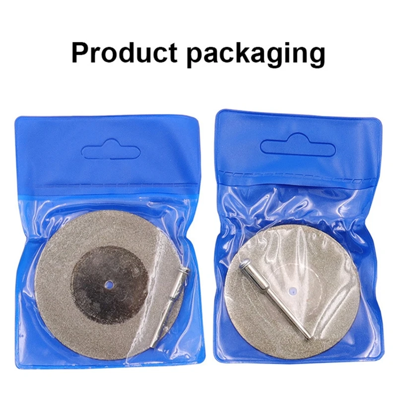 

50mm/60mm Diamond Cutting Disc Grinding Wheel Saw Circular 3mm Shank Drill Bit