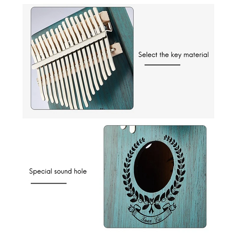 

Kalimba 17 Key Portable Thumb Finger Piano Mahogany Musical Instruments Kalimba Mbira for Child Adult Beginner Kalimba