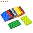 Блоки для Детского конструктора, 6x10 точек, 50 шт., 12 видов цветов