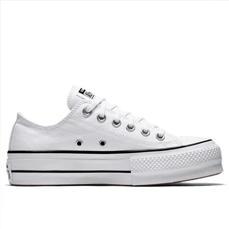 

Converse Chuck Taylor All Star Platform Clean High Top Low Heel Black Sneakers Women Shoes Casual Fashion EUR 35-40