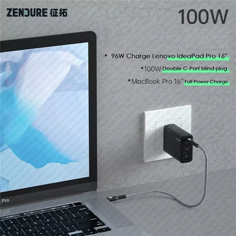 zendure super port s4 100 вт высокомощное зарядн