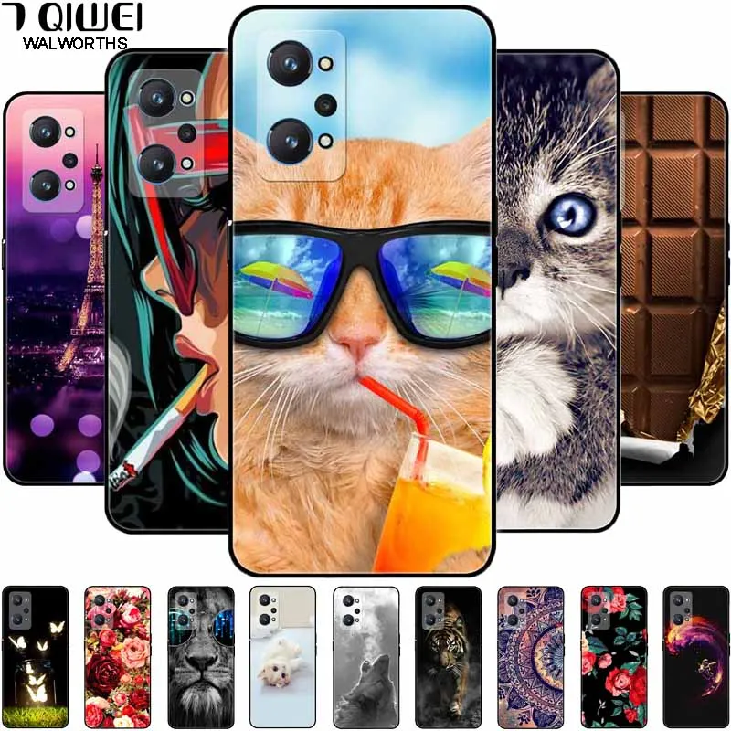 for realme gt neo 2 2t case neo2t phone cover silicone soft cases for realme gt neo 2 case funda realme gt neo2 covers coque free global shipping