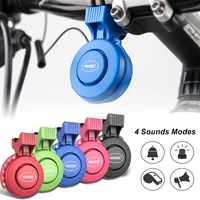 electric bike horn electronic bicycle bell 120db waterproof 4 sound modes mini usb rechargeable bike horn for mountain bike bmx
