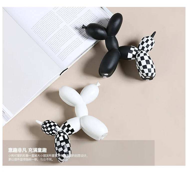 

Light luxury balloon dog decoration animal home living room room decoration girl girl heart cute small decoration creativity