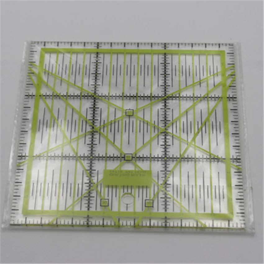 

Supply ECO-Friendly Acrylic Square Patchwork Quilting Promotional Ruler for Home Sewing
