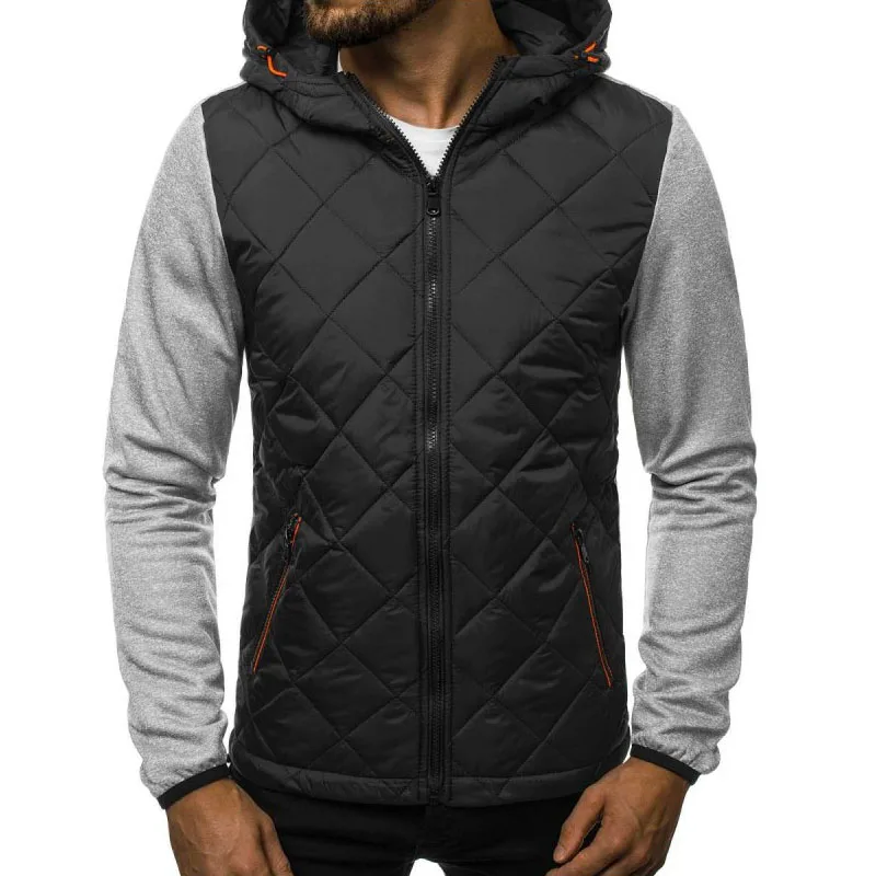 Мужские куртки и пальто на молнии осень зиму Повседневная Уличная куртка с