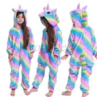 Пижама в виде кролика для девочек и мальчиков 12-18 лет