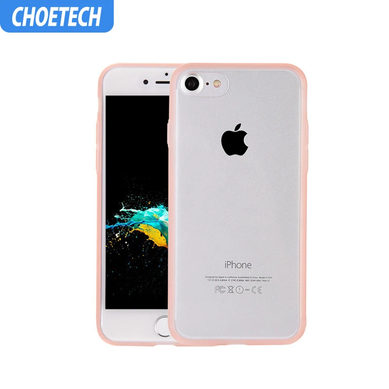 CHOETECH ультра тонкий прозрачный чехол силиконовый задняя крышка роскошный мягкий