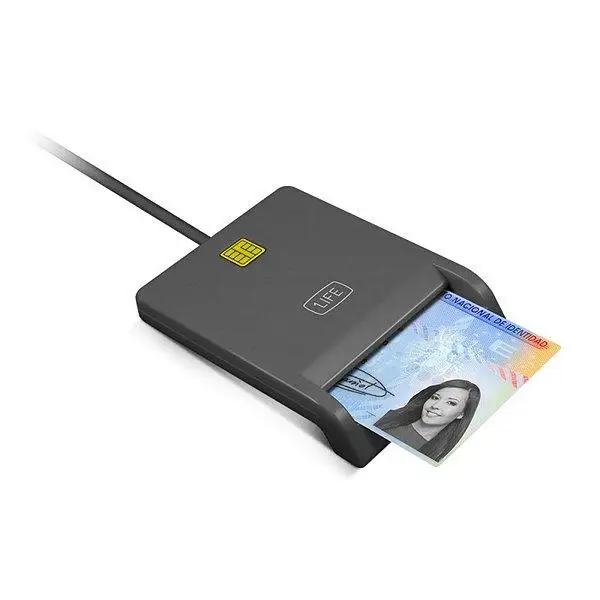 Электронный считыватель ID 1LIFE 1IFECRCITIZEN USB 2 0 черный|Картридеры| |