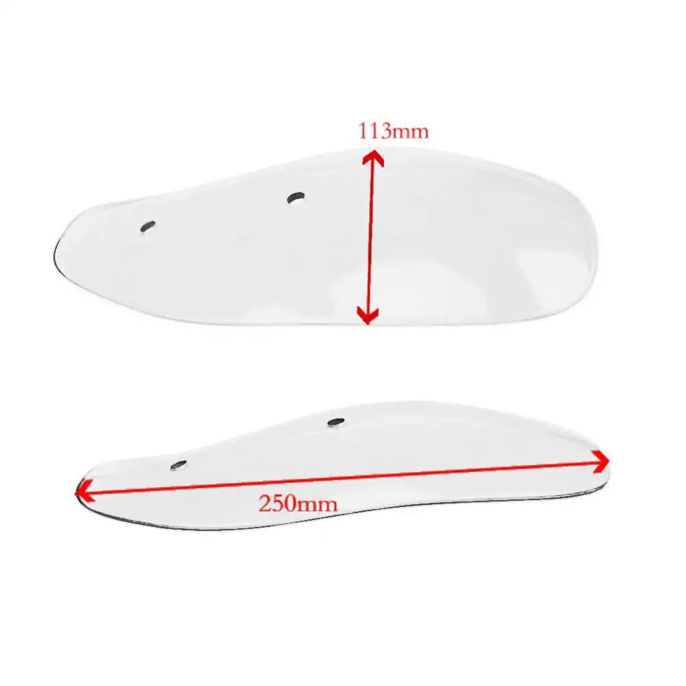 

Motorcycle Hand Guard Wind Deflector Protector Shield For Harley Chopper Cruiser