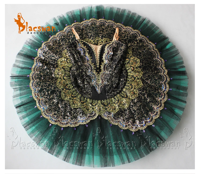 Темно-зеленый классический сценический костюм изумрудная индивидуальная