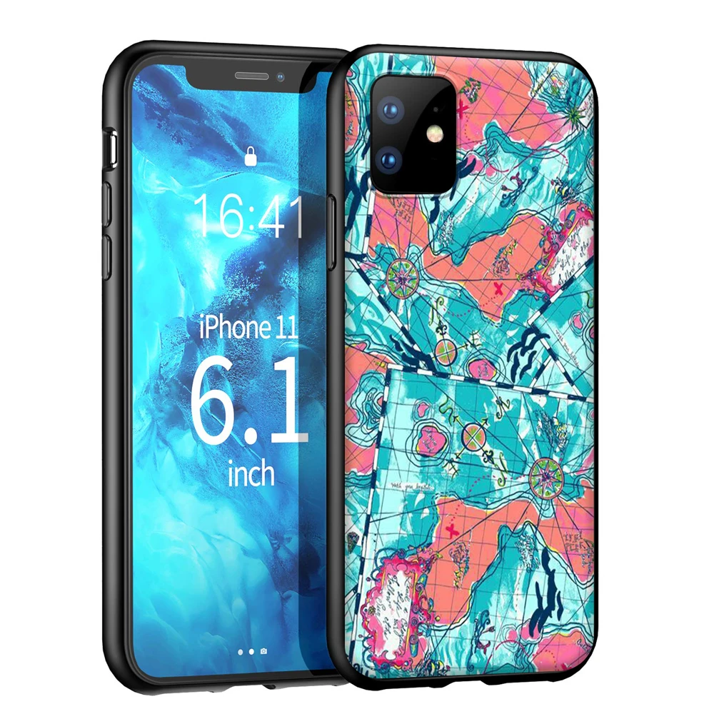 Силиконовый мягкий чехол для iPhone 12 Mini 11 Pro XS Max XR X 8 7 6 6S Plus 5|Бамперы| |
