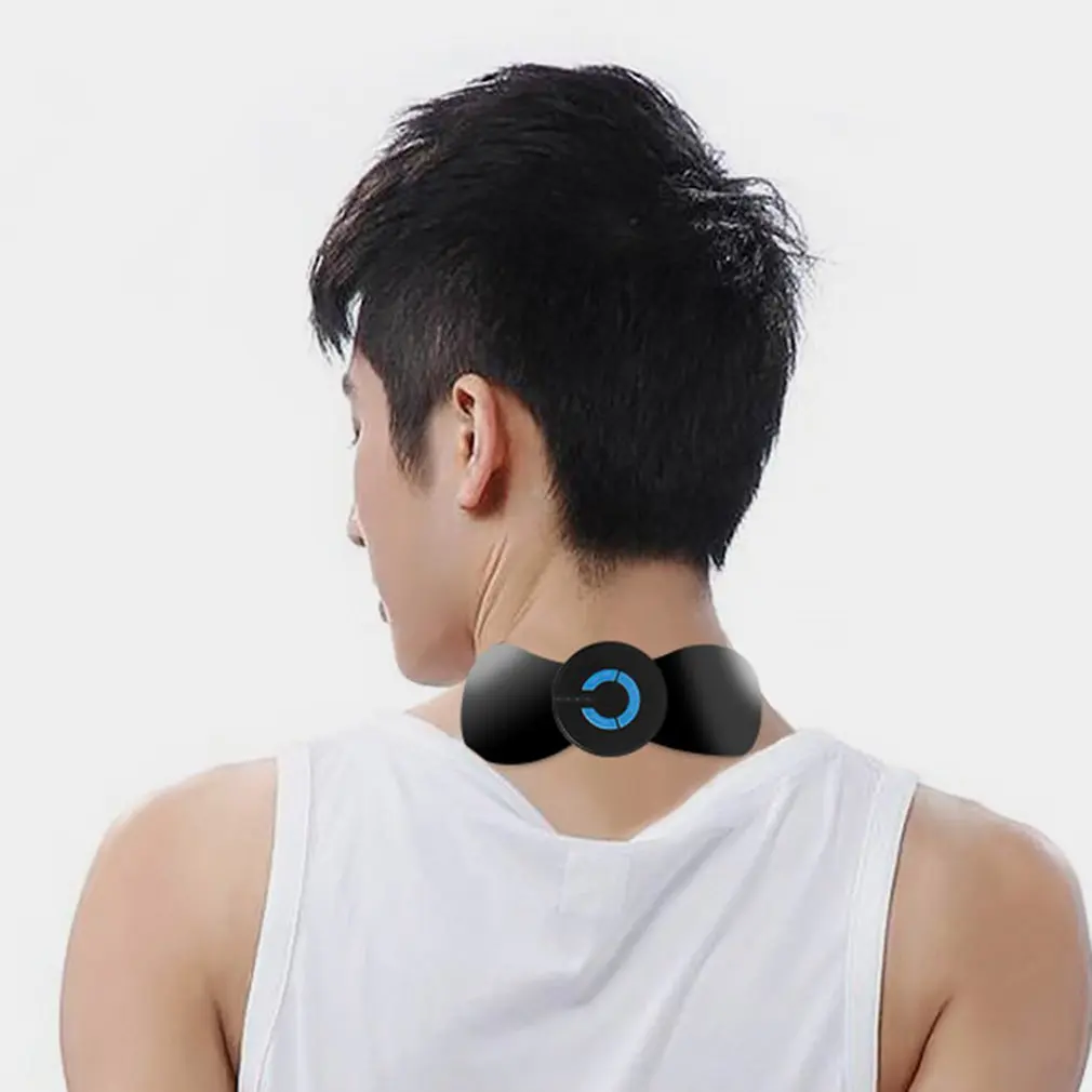 Acupoint Massage Patch Mini Neck And Shoulder Meridian Pulse Therapy Wireless Massager Sticker Relief Pain Tool | Красота и здоровье