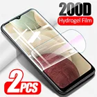 Защитная пленка 200D, изогнутая, Гидрогелевая, для Samsung Galaxy A12, A02, A42, A51, A71, A21S, M31, M31S, M51, 2 шт.