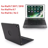 top flip keyboard for ipad 9 7 2017 2018 5th 6th gen wireless keyboard case for ipad air air 2 pro 9 7 cover
