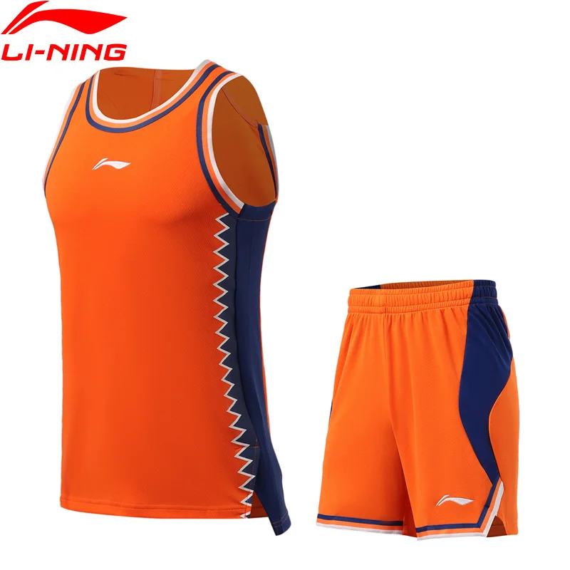 Мужские костюмы для баскетбольных соревнований Li-Ning Спортивная футболка с