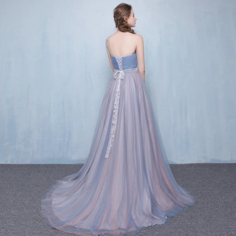 

Women's wedding party dress plus size strapless beading pleat tulle formal prom evening dress for New Year 2021 cocktail dress