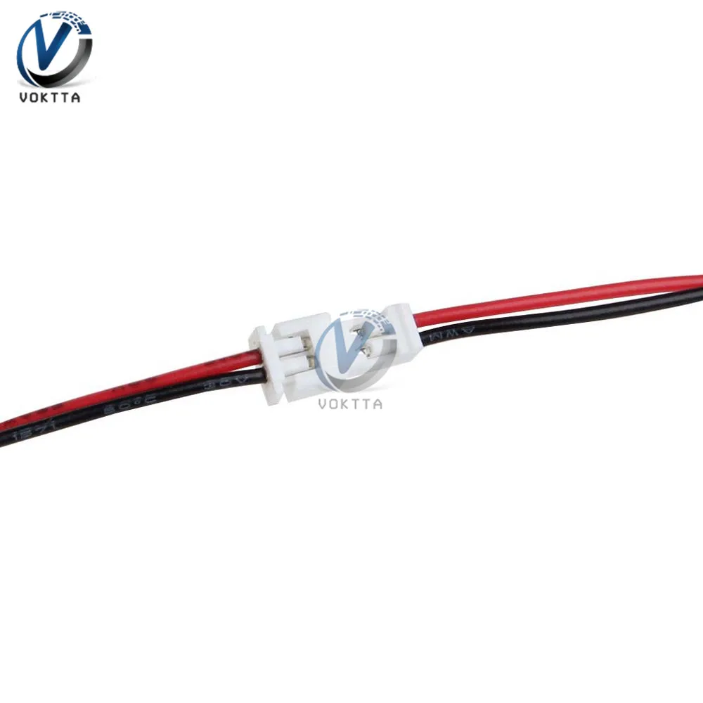 

1/2/5/10 Pairs PH 1.25 Wire Cable Connector Micro JST 2 Pin Male Female Connector Jack Plug Connectors Wires