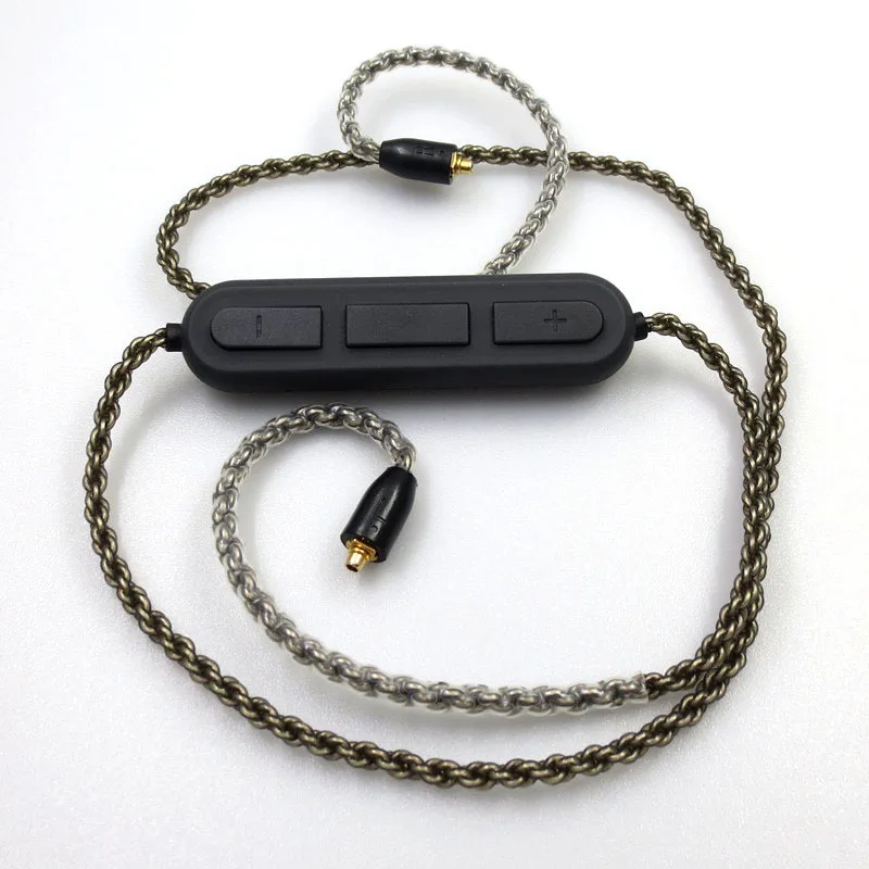 Посеребренный сменный аудиокабель для Sennheiser IE80s Shure Se535 SE846 Im50 Im70 TF10 наушники Bluetooth