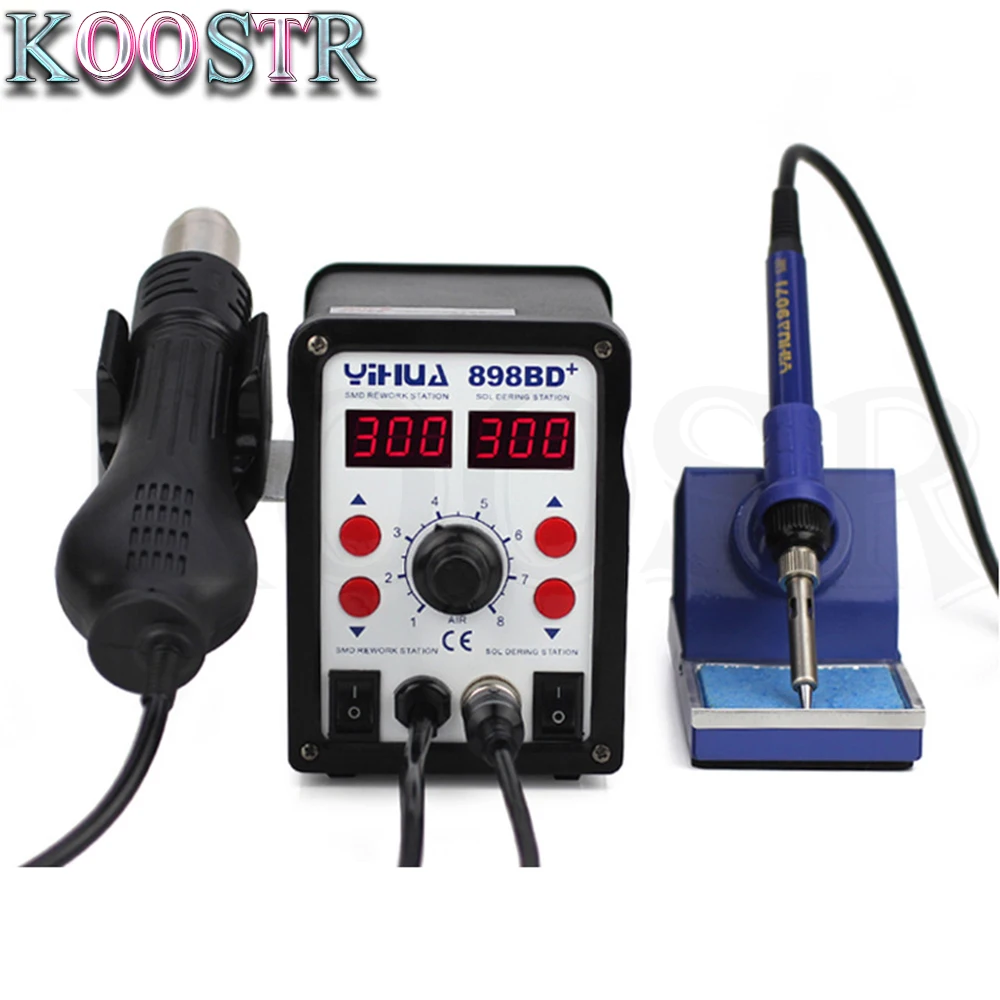 Тепловая пушка воздушная паяльная станция Железный стабильный контроль