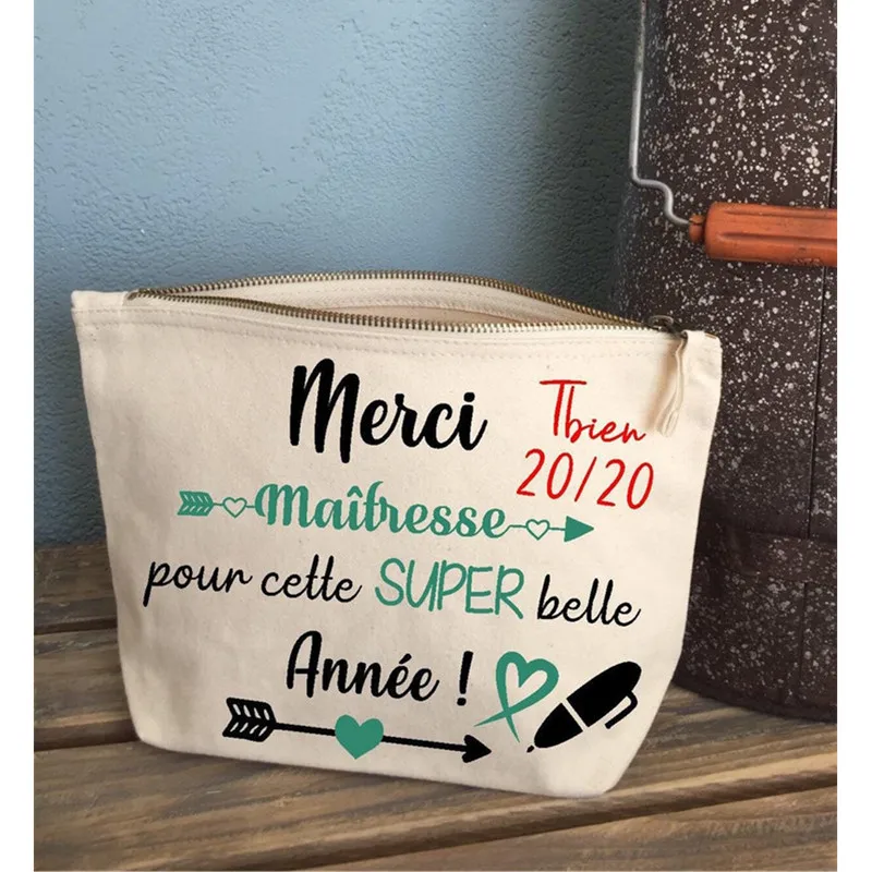 Персонализированная косметичка на любом языке свадебный набор сумок для