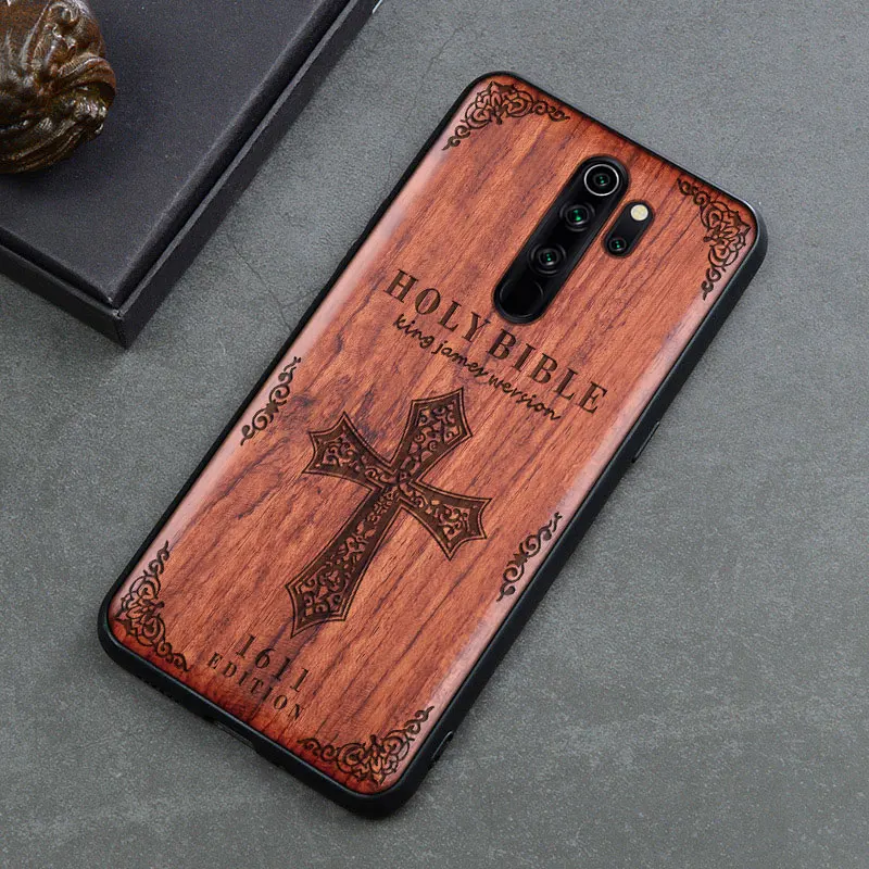 Чехол для redmi note 8 Pro, деревянный чехол, чехол для redmi note 8, палисандр, ТПУ, противоударный чехол для Xiaomi redmi note 8 pro, чехол для телефона - Цвет: 6