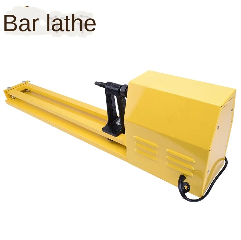 Токарный станок для деревообработки мини токарный из стали 600 Вт с плавной