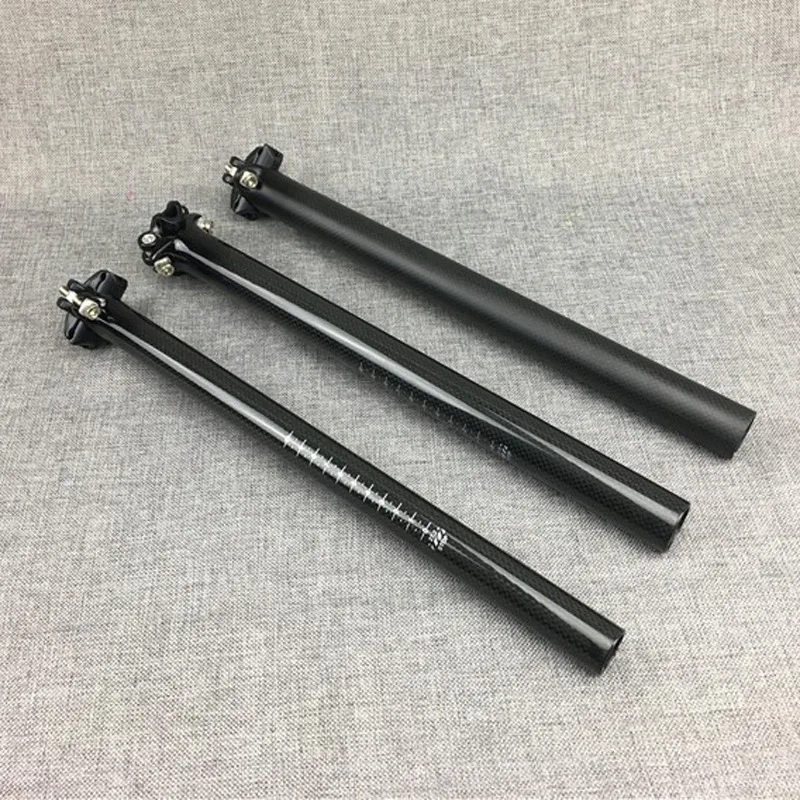 Велосипедный Подседельный штырь из углеродного волокна T700 3K 27 2/30 8/31 6*350/400 мм |