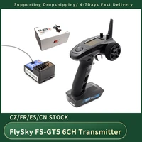 original flysky fs gt5 2 4g 6ch afhds rc transmitter w fs bs6 receiver for rc car boat rc parts accessories