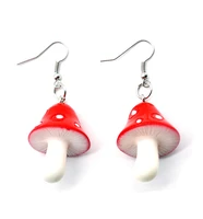 simple and sweet mushroom earrings earrings and earrings