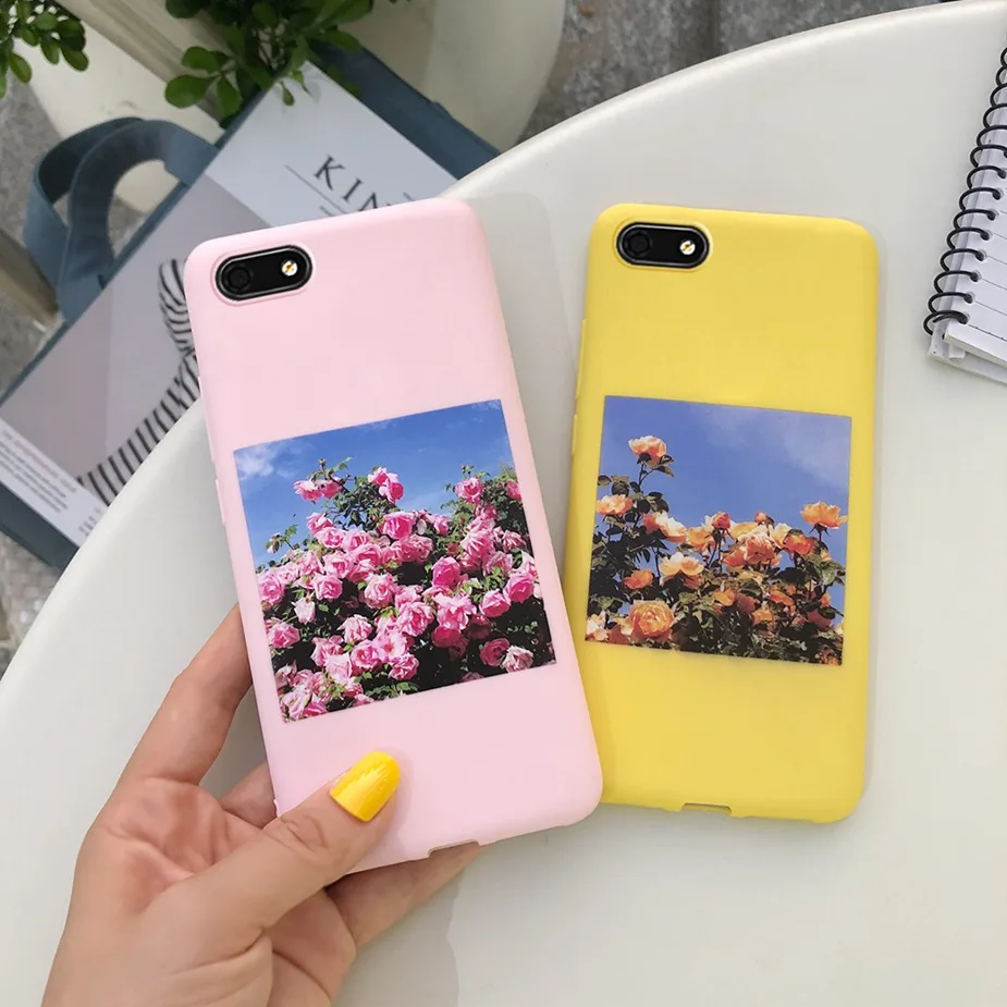 Silicone Case For Huawei Honor 7A Cases 5.45 &quot Soft TPU Phone Back Cover 7 A DUA-L22 Russian Version Bumper | Мобильные телефоны