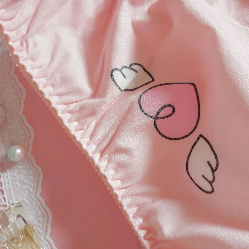 Трусы боксеры женские с заниженной талией пикантное нижнее белье в японском