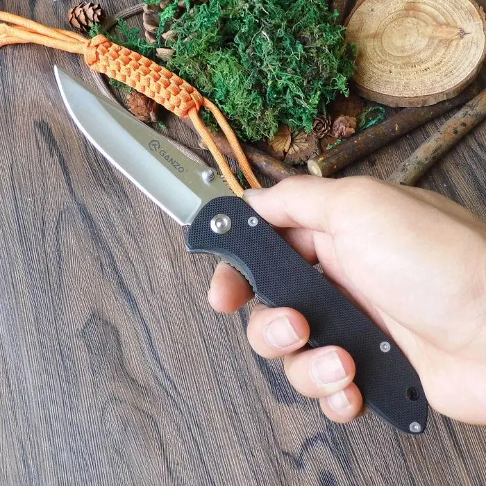 Складной нож Ganzo F714 G714 BRD4116 G10 с ручкой походный инструмент для выживания