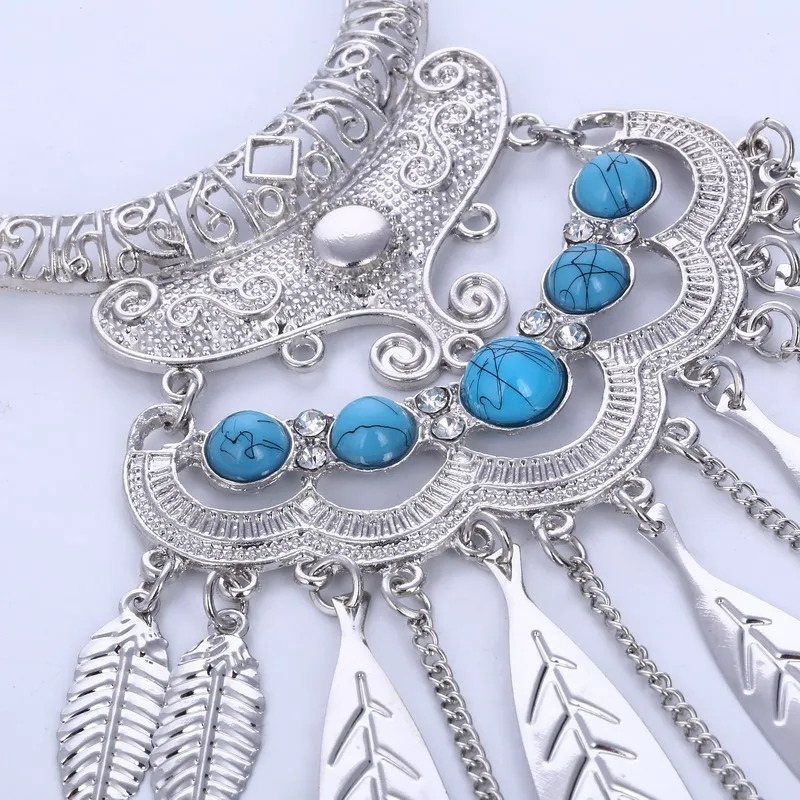 2016 новый чешский Colar старинные ожерелье колье ожерелья и кулоны роковой