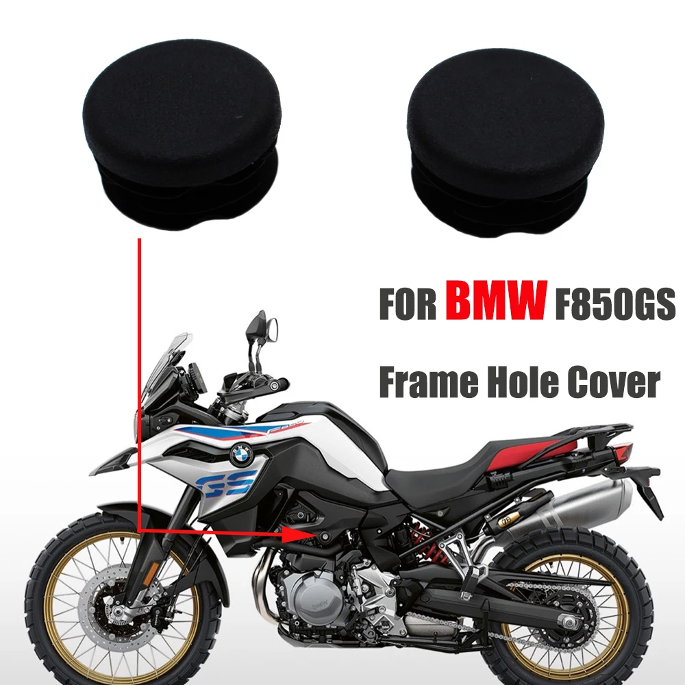 Motorcycle Frame Hole Cover Frame End Caps For BMW F850GS F850 F 850 GS ADV adventure 2018 2019 2020 2021