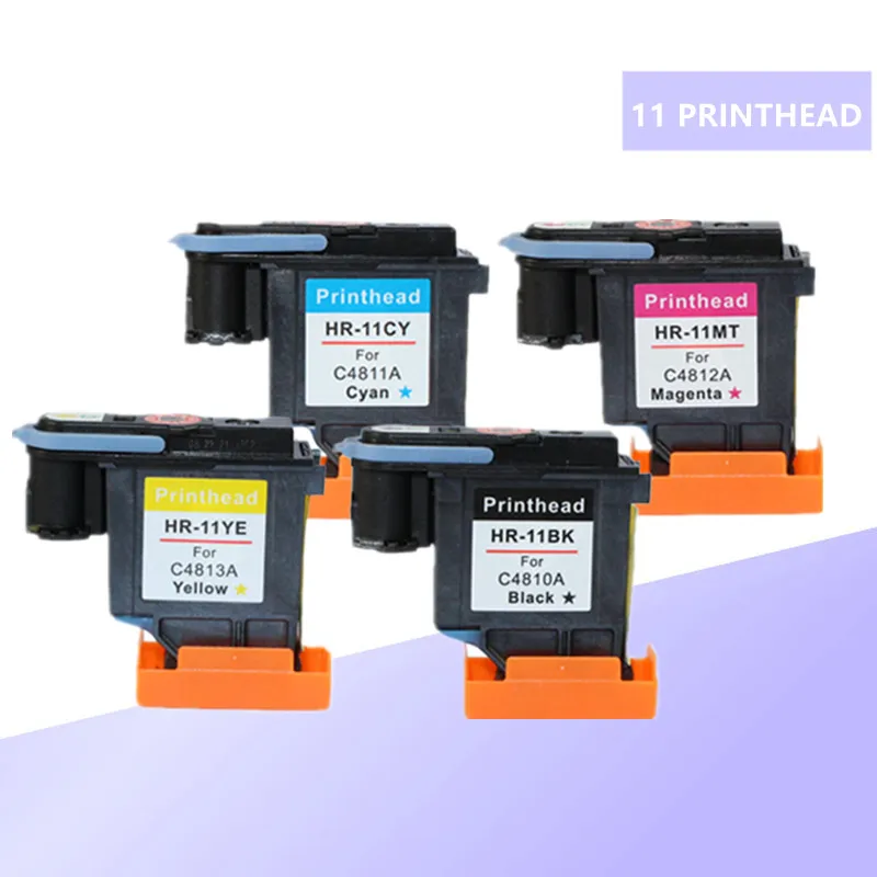 Совместимая печатающая головка для hp 11 Designjet 70 100 110 500 510 500PS C4810A C4811A C4812A
