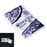1pack90g disposable pvc bag ice pack instant cooling speed cold ice bag sunstroke