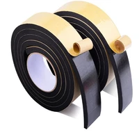 anti collision seal strip 0 5 10mm thick super strong eva black sponge foam rubber single side tape