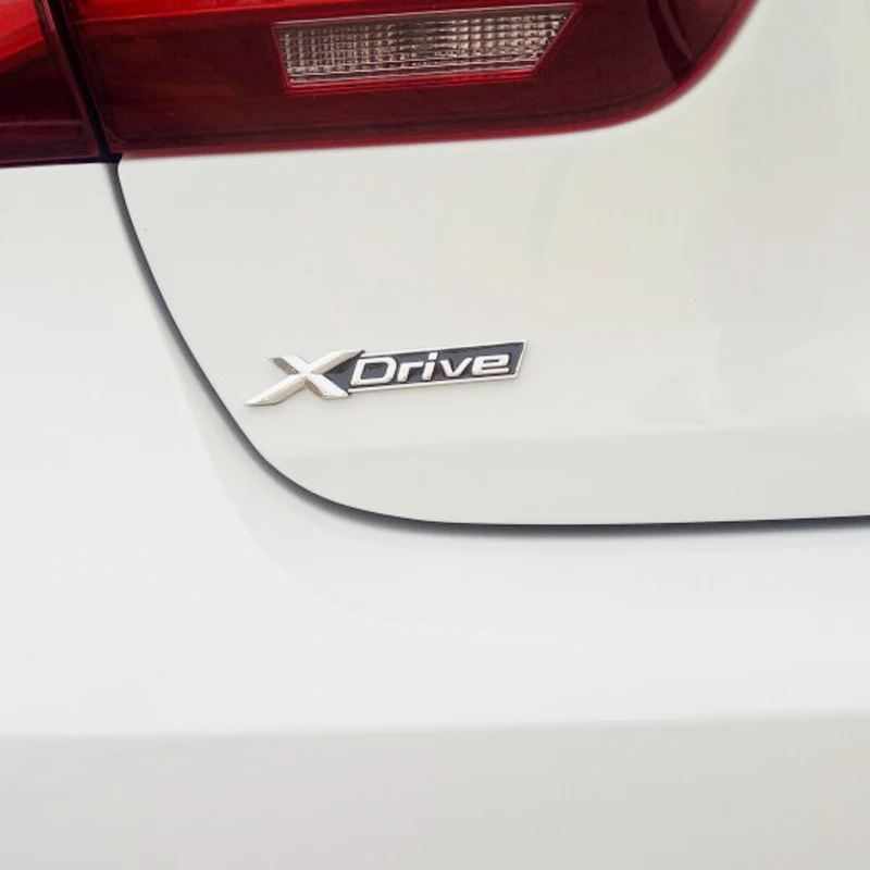 XDRIVE 3D металлические хромированные наклейки логотип для автомобильного