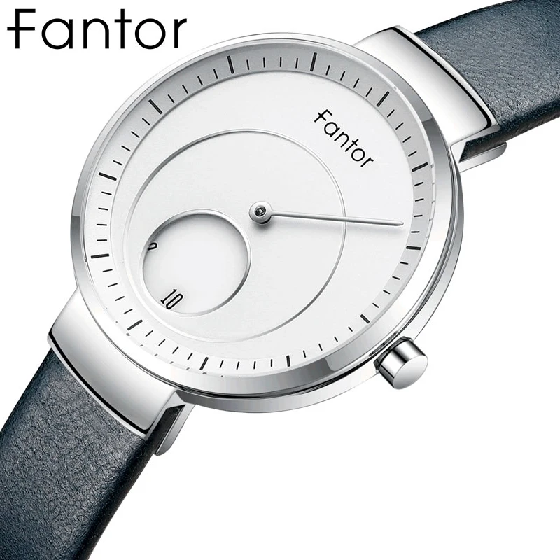 Fantor женские часы Роскошный бренд циферблат кожаный ремешок montre femme 2019 наручные