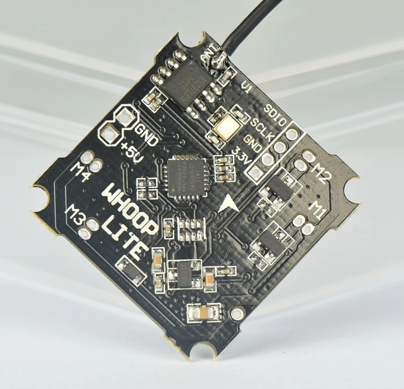 Whoop Lite Серебряная Посуда матовый F3 Контроллер полета Bayang протокол для TinyWhoop