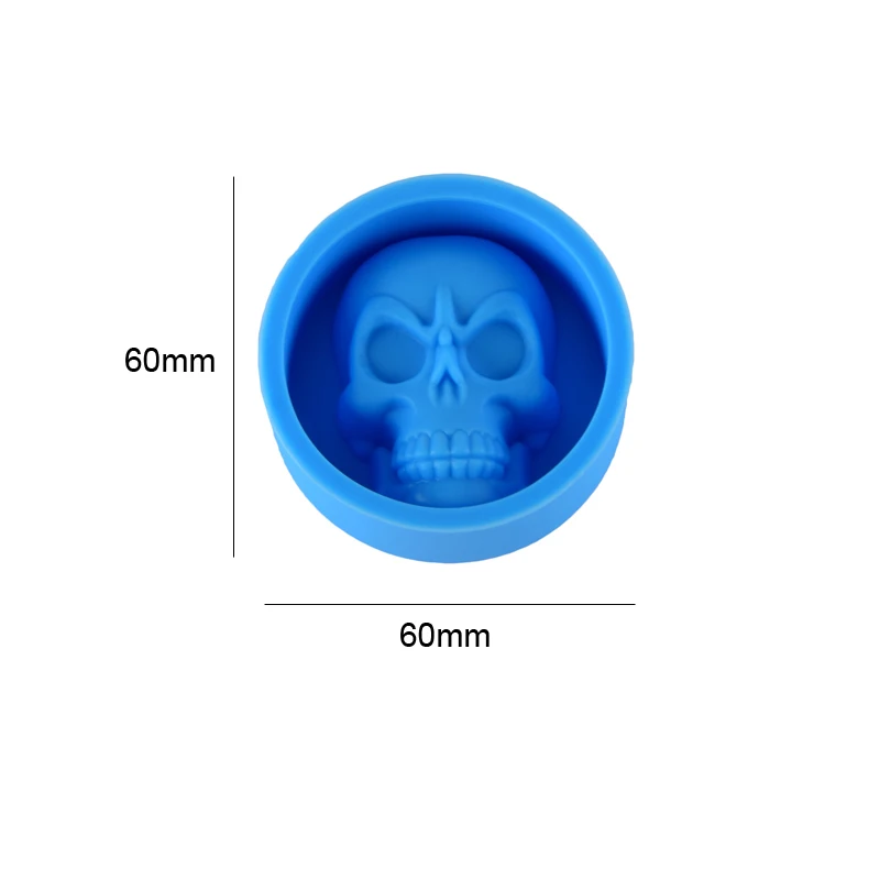 

Skull Shape Mold Halloween Decoration DIYResin Craft Epoxy Silicone Molds