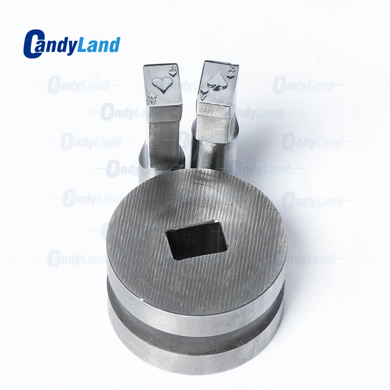 CandyLand Heart Tablet Die Pill Press Candy Punch Set Custom Logo Cast For TDP Machine |
