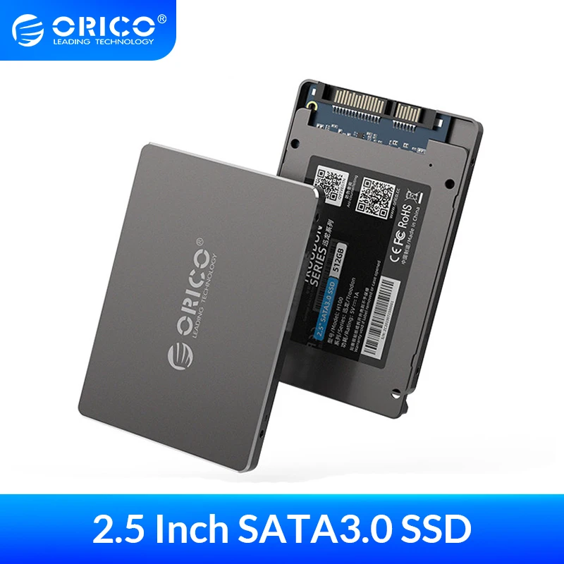 

SSD-накопитель ORICO 128/256/512/2,5 ГБ/ТБ, дюйма, SATA