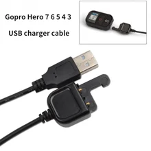 Gopro Hero 7 6 5 4 3 USB Charger Cable 50 Cm for Gopro Wireless Remote Control Charging Cable Sports Camera Accessories